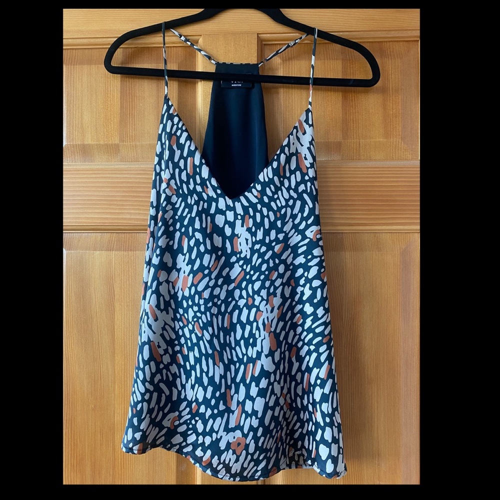 NWOT: vici animal print top